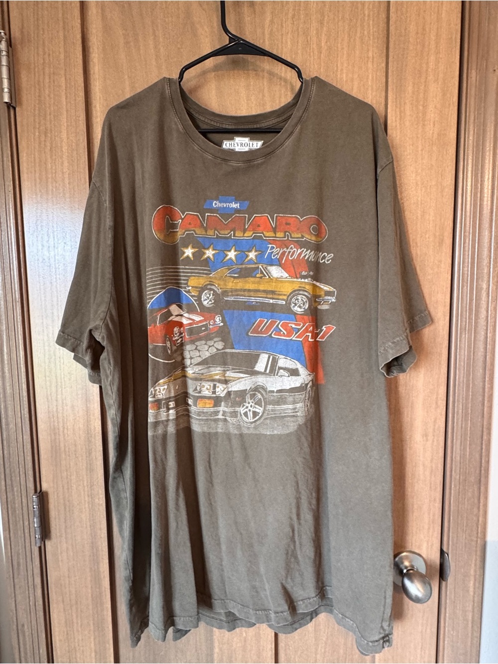 Lucky Brand Camaro Graphic Tee - Olive